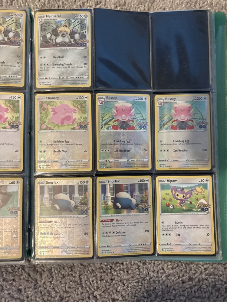 POKÉMON GO Semi Complete Master Set with Binder
