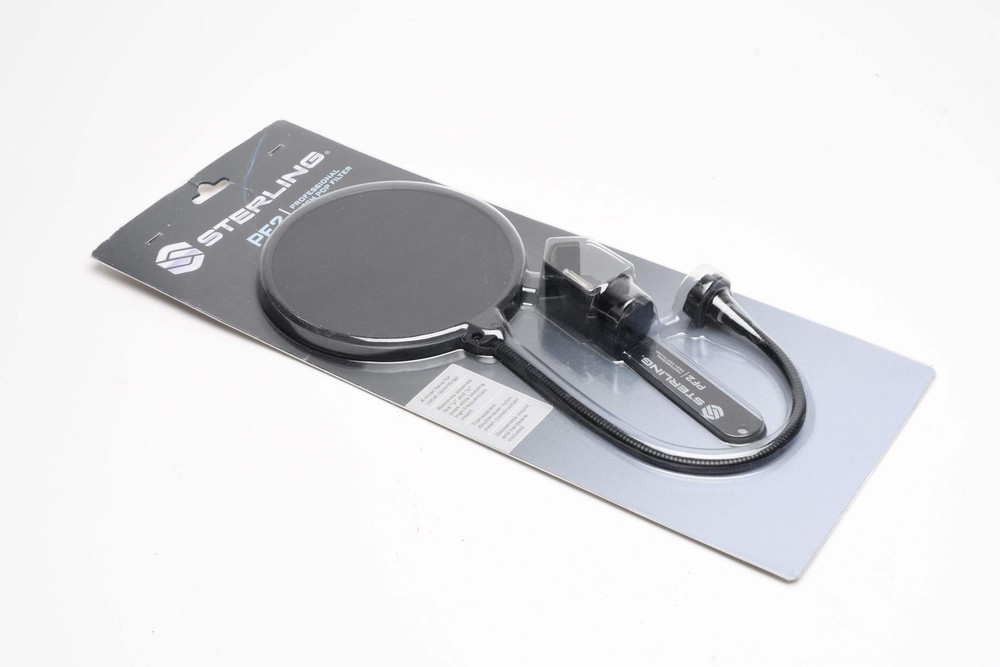 Sterling PF2 Professional Mesh Pop Studio Microphone Filter - New