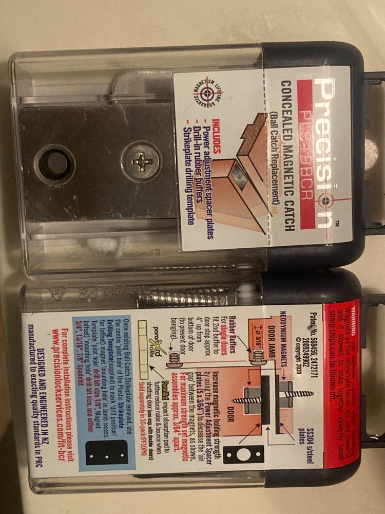 Precision Lock Pls19bcr Cabinet Lock Set – 2 Pack