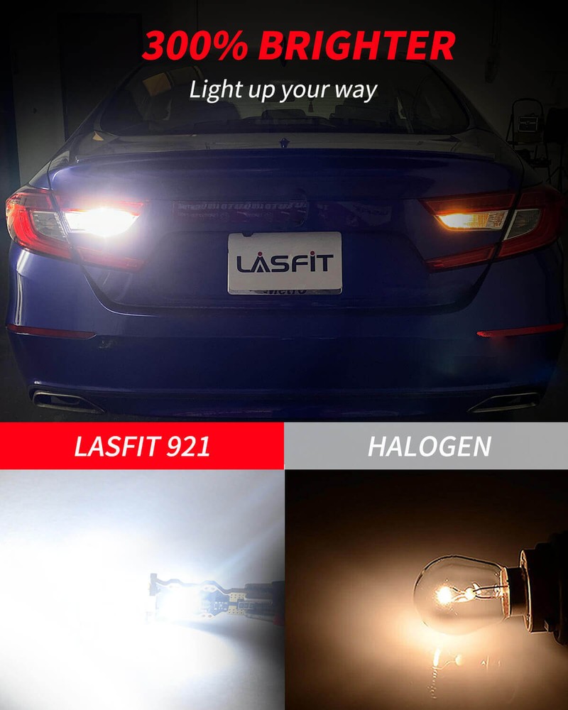 LASFIT LED Reverse Backup Light Bulb 912 921 for Chevy Silverado 1500 2014-2025