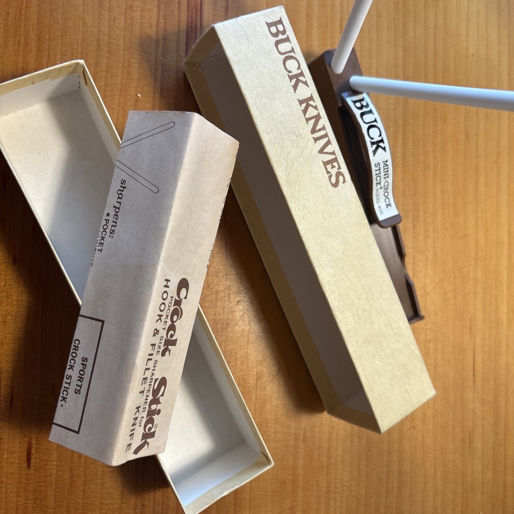 NOS Buck Knives Model 140 Mini-Sharp Kit