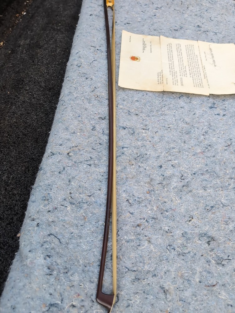 Vintage Violin Bow Has Small Fracture