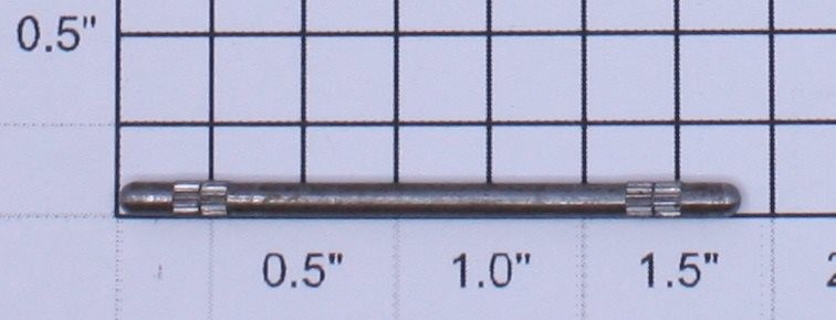 Lionel 1661-8 Nickel Front Axle (24)