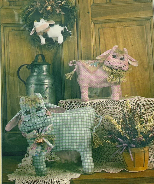 All Cooped Up Sewing PATTERN Udder Bliss Cows Small Medium Large