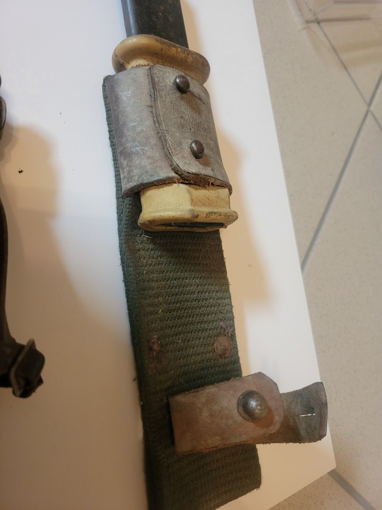 Romanian Bakelite Wirecutter Bayonet & Scabbard Type l Complete