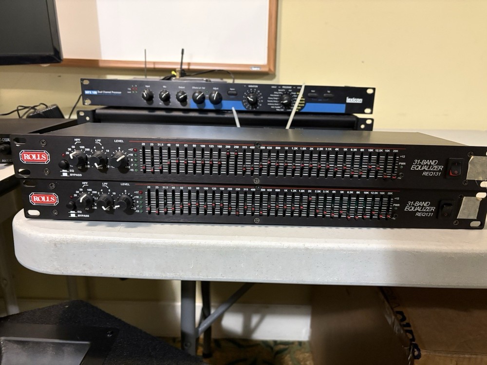 Rolls Req 131 Mono 31-Band Graphic Equalizer