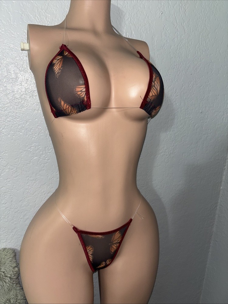 Exotic Dancewear Micro Bikini Thong Set