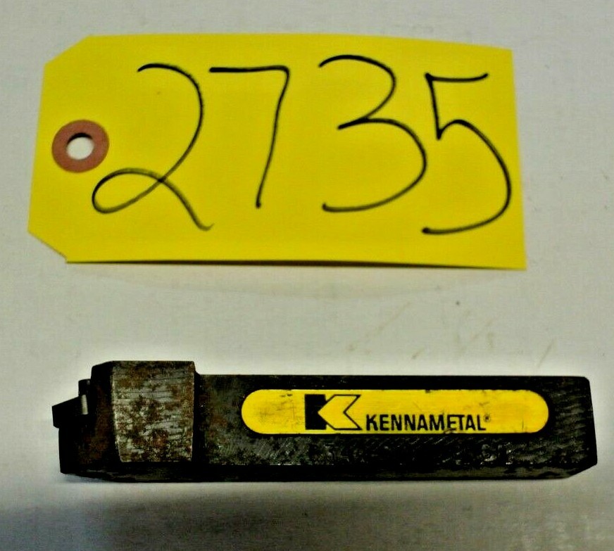 7 pcs 3/4" Thickness Lathe Toolholders Inserted including Kennametal & Iscar