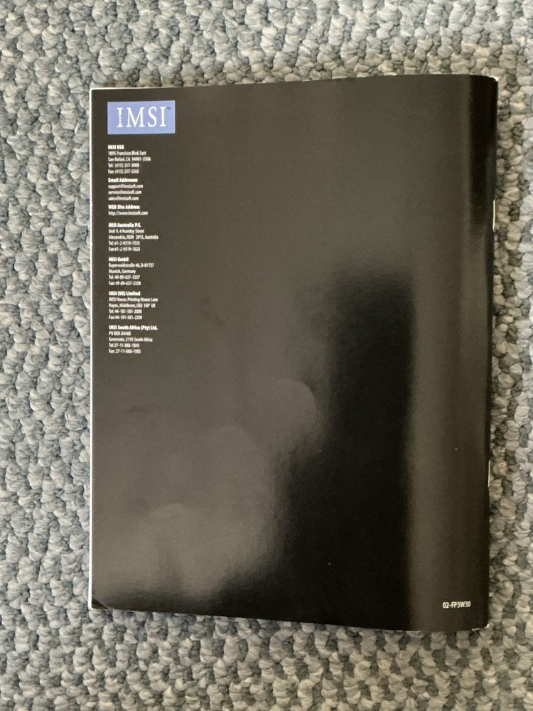 IMSI FloorPlan Plus 3D Garden Designer PC Software. CD’s & Floopy disk