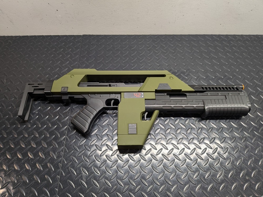 M41A Pulse Rifle V2 – 3D Print Replica – Rack it!! Pump it!! Pull Triggers!!