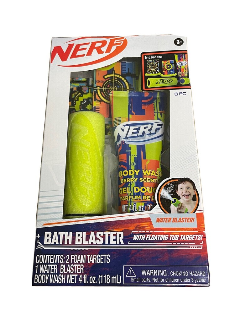 Nerf Bath Blaster Body Wash - New