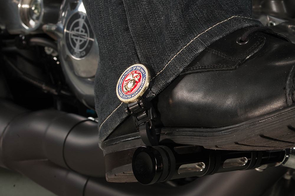 4" Marine Corps Biker Boot Stirrups