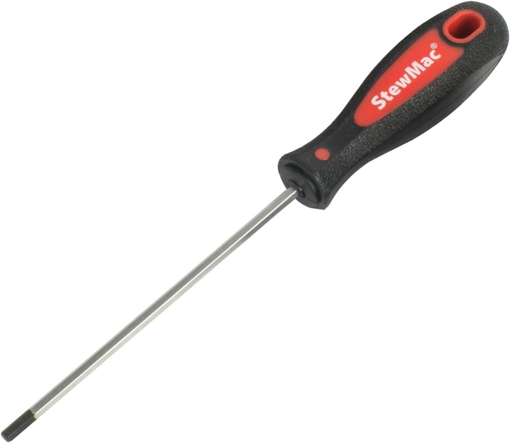 StewMac Straight 1/8" Hex Screwdriver