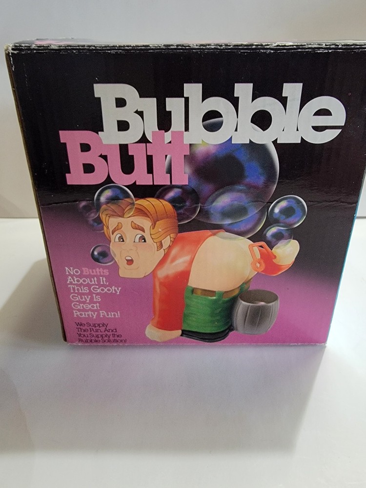 Bubble machine  Butt Bubble Machine Used In Box Comes With Bubbles - 2004