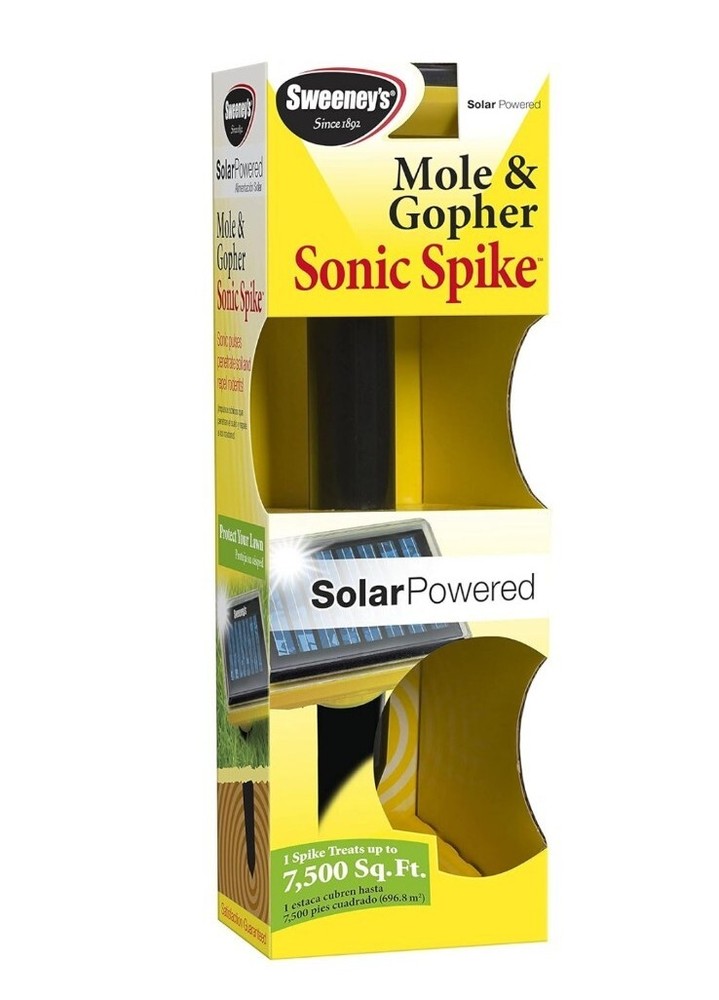 4 pk Sweeney’s S9014 Mole and Gopher Solar Spike