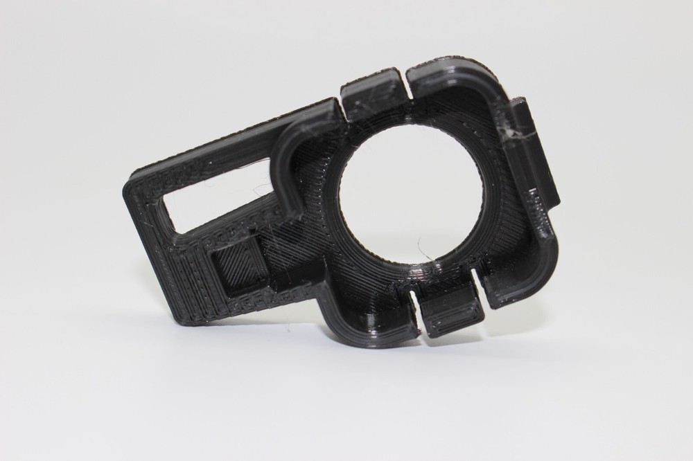 Black Apple Square Card Reader Keychain holder square holder