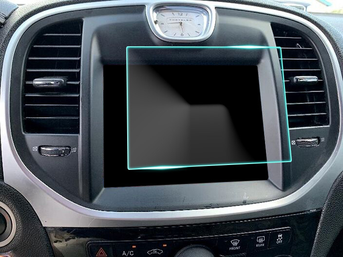 Crystal Clear Screen Protector for 2014 Chrysler 300c Vehicle Navigation