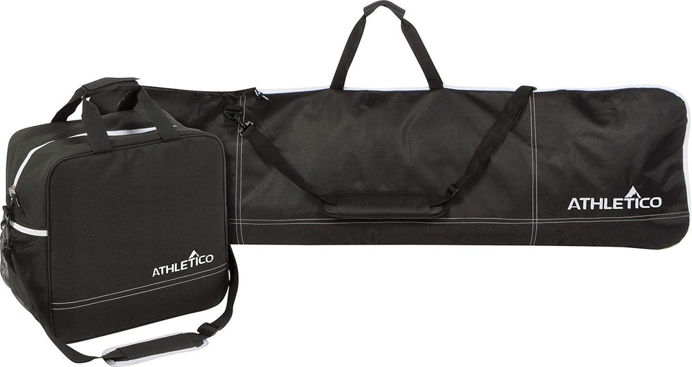 Durable Polyester Snowboard Bag and Boot Transport Combo - Fits Size 13 Boots