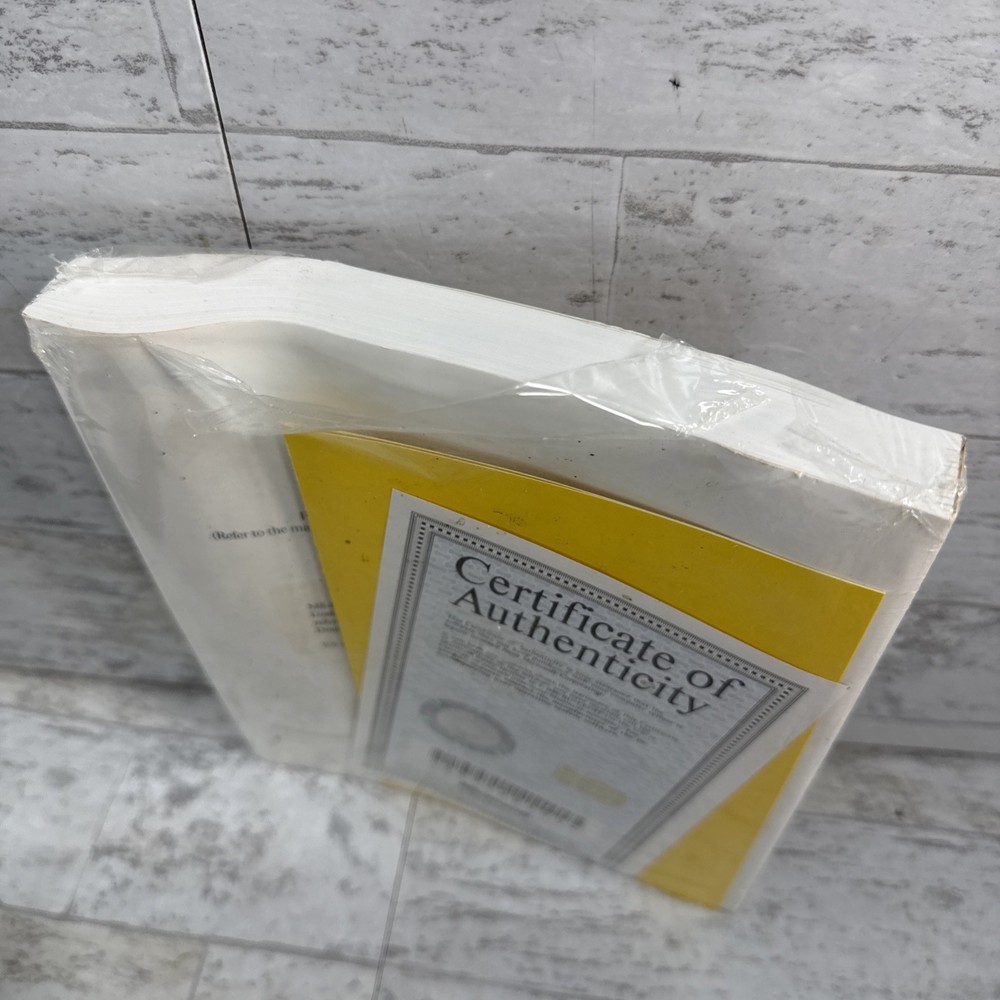 Vintage Microsoft Windows & MS-DOS 6.2 User Guide Sealed Manual Certificate PC