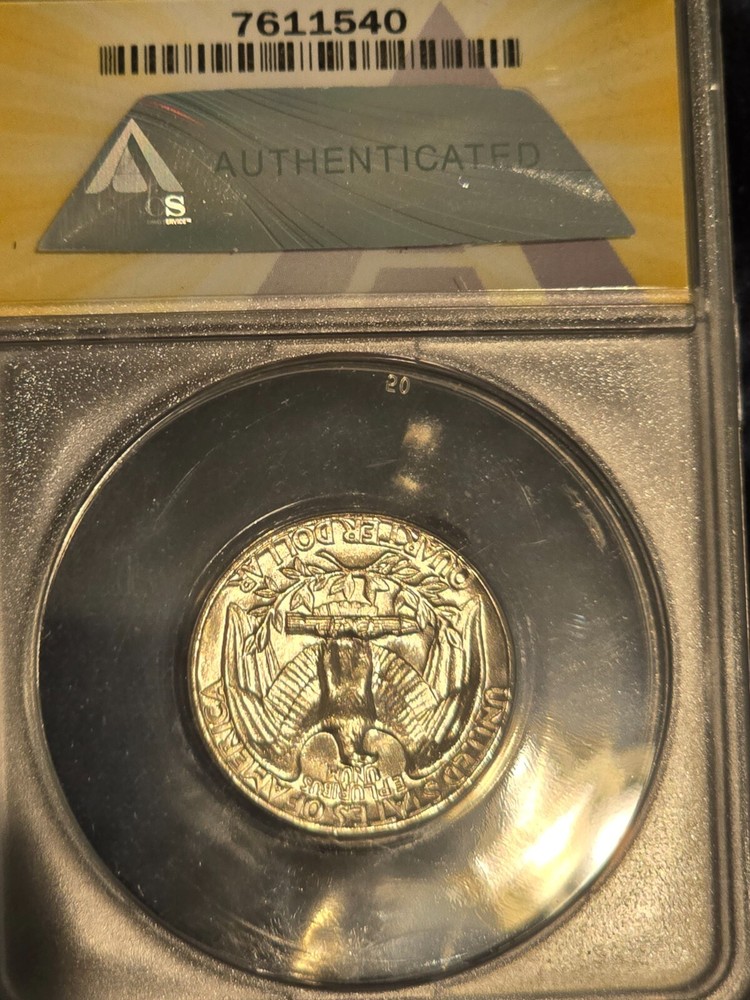 1974 Washington Quarter - ANACS GRADED MS65!!!