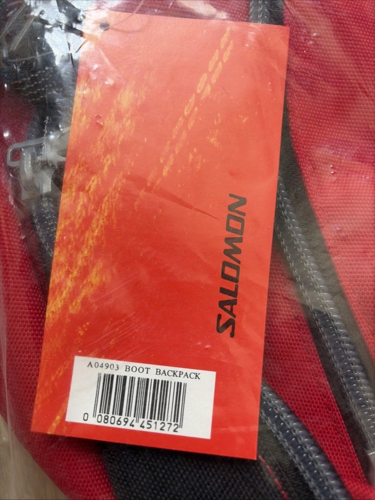 Salomon Prolink Equipe Series Boot Backpack NEW Red Black