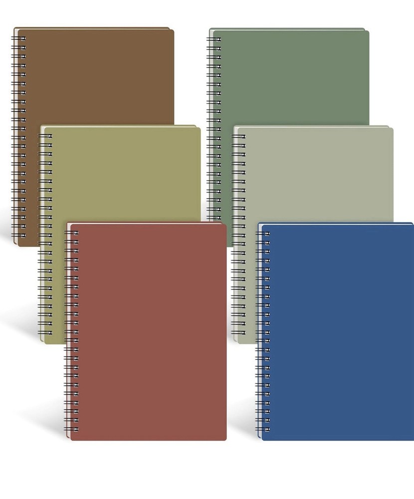 Hey Place Journal Hardcover Spiral Bound Notebook Note Taking Work Office & Home