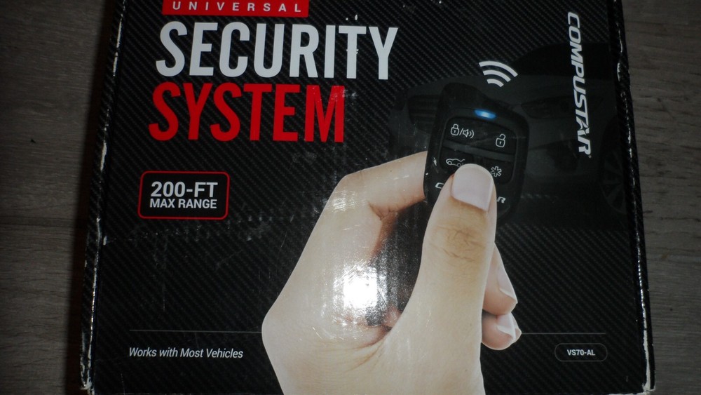 Compustar Universal Security System VS70-AL 200 FT Max Range / NEW IN BOX