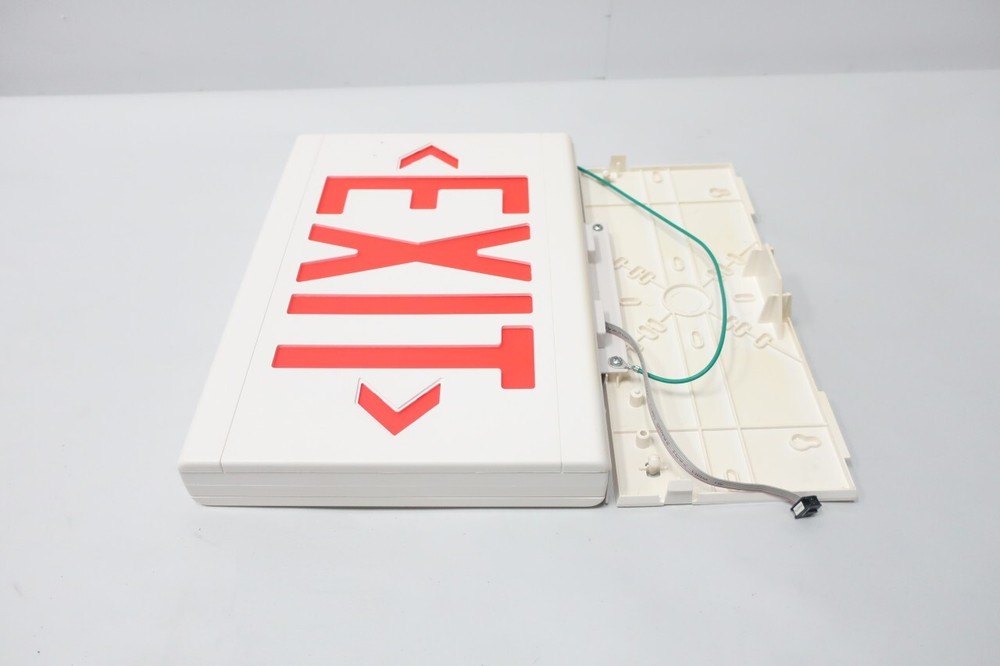 Dual-lite LTURW Emergency Lighting Unit/exit Sign 120/277v-ac
