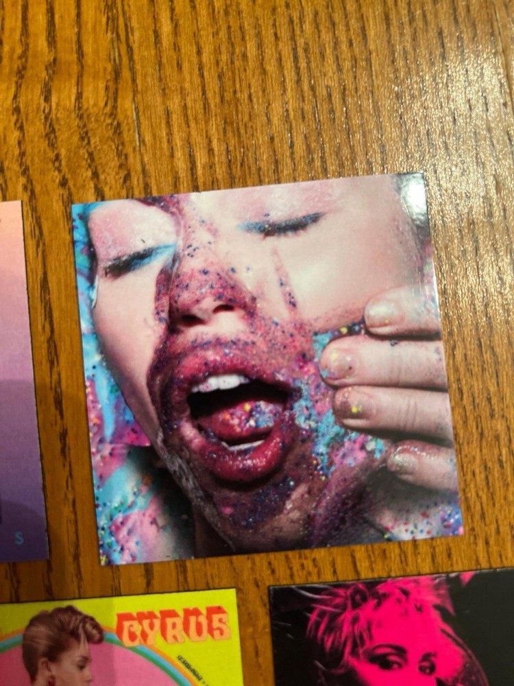 Miley Cyrus fridge magnets