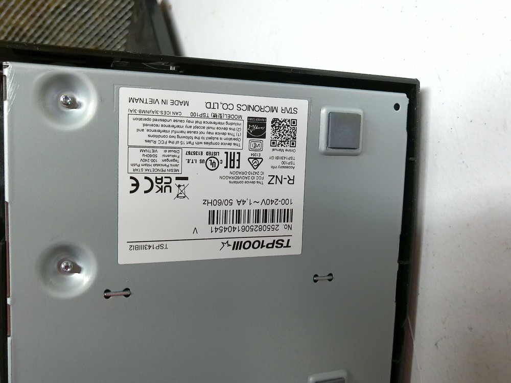 Star Thermal Printer TSP143IIIBi2 GY US, Cutter, Bluetooth iOS, Android