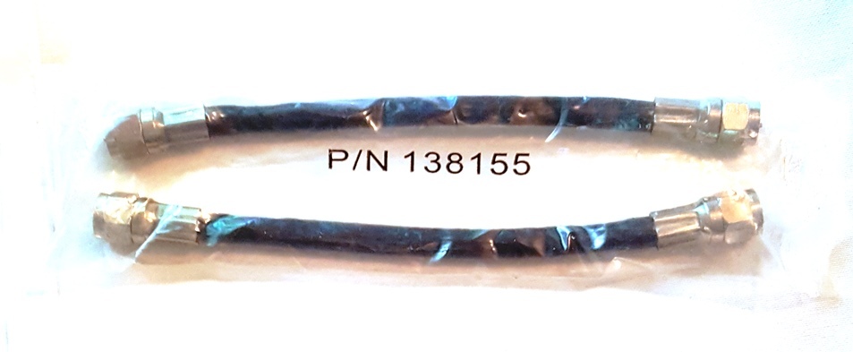 Replacement Pair of 6" Coax Connector Cables  #138155
