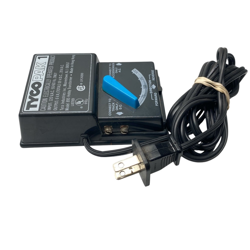 TYCO PAK 1 Model 895 Hobby Transformer Power Pack Train Controller Tested