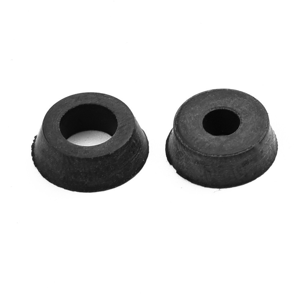 Black Piston Apron Sealing Ring 2pcs Accessories Bicycle Brake Disc Rubber