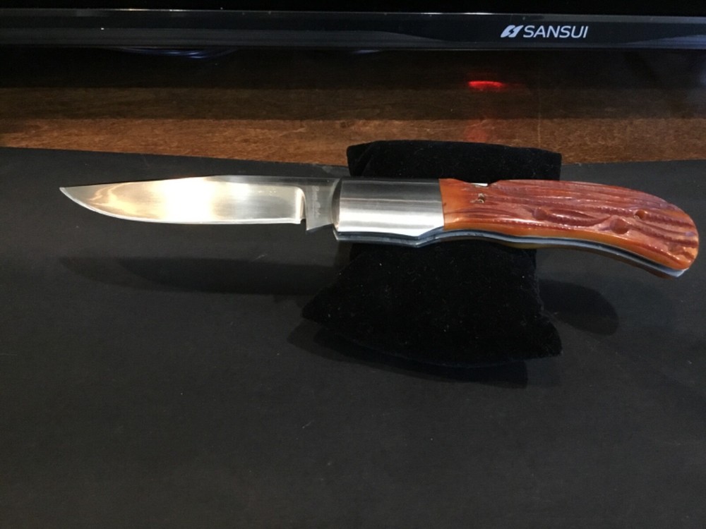 Custom Dave Ricke Lockback like Slipjoint Folder knife