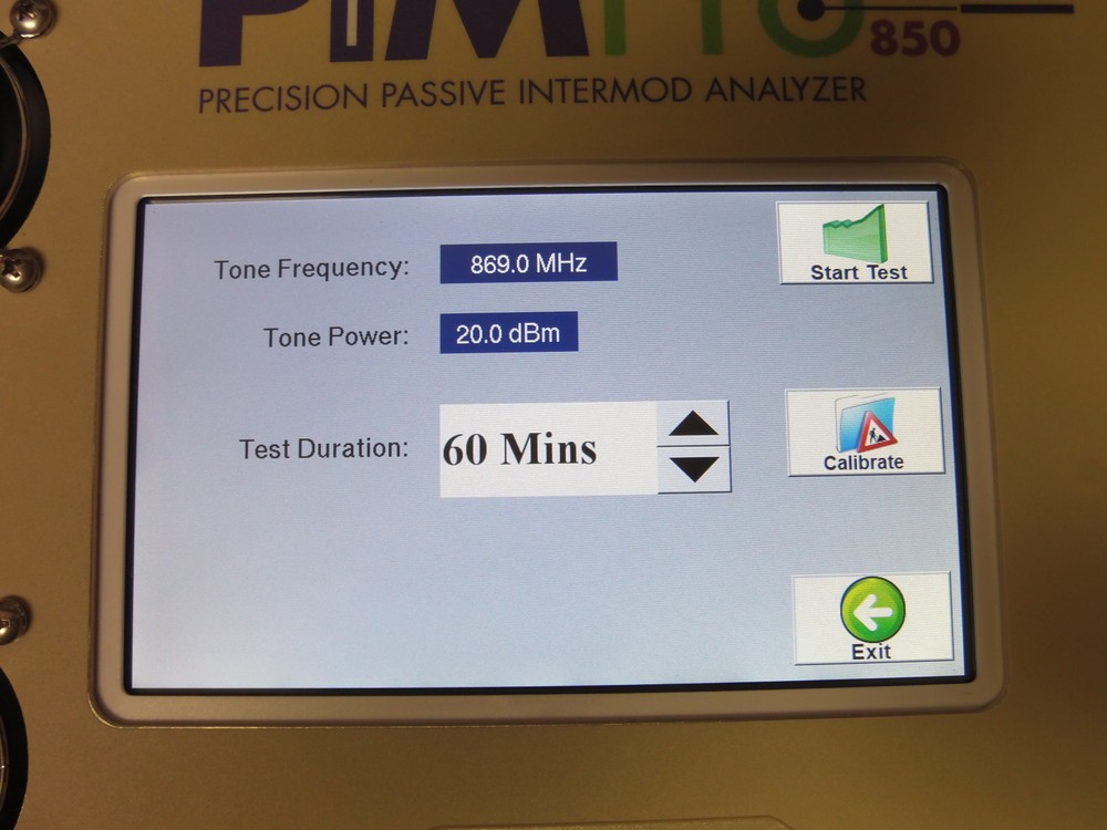 CCI PIMPro PIM 850 Precision Passive Intermodulation Analyzer Wireless Tester