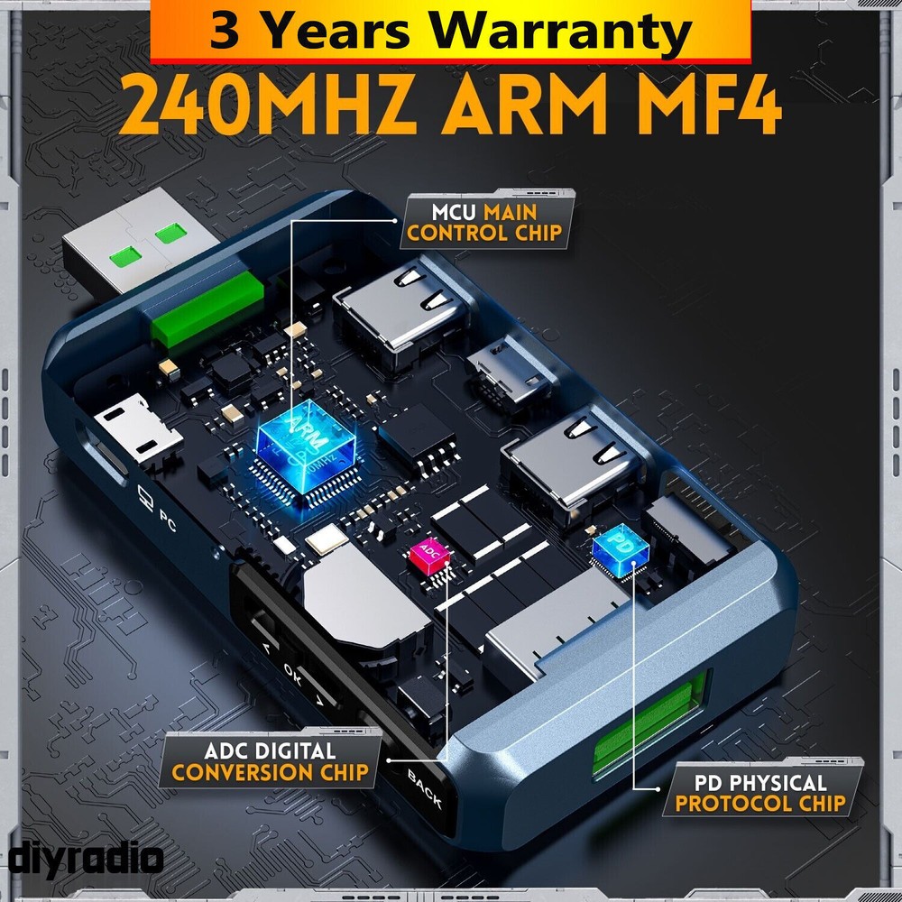 FNB48P Bluetooth Version Blue High Quality USB Tester +Bluetooth for Charge Test