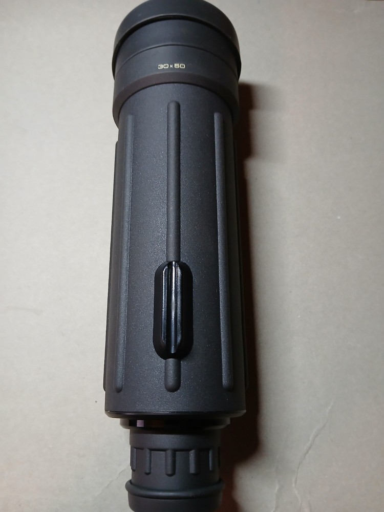 spotting scope 30x50 Harbor freight unbranded.