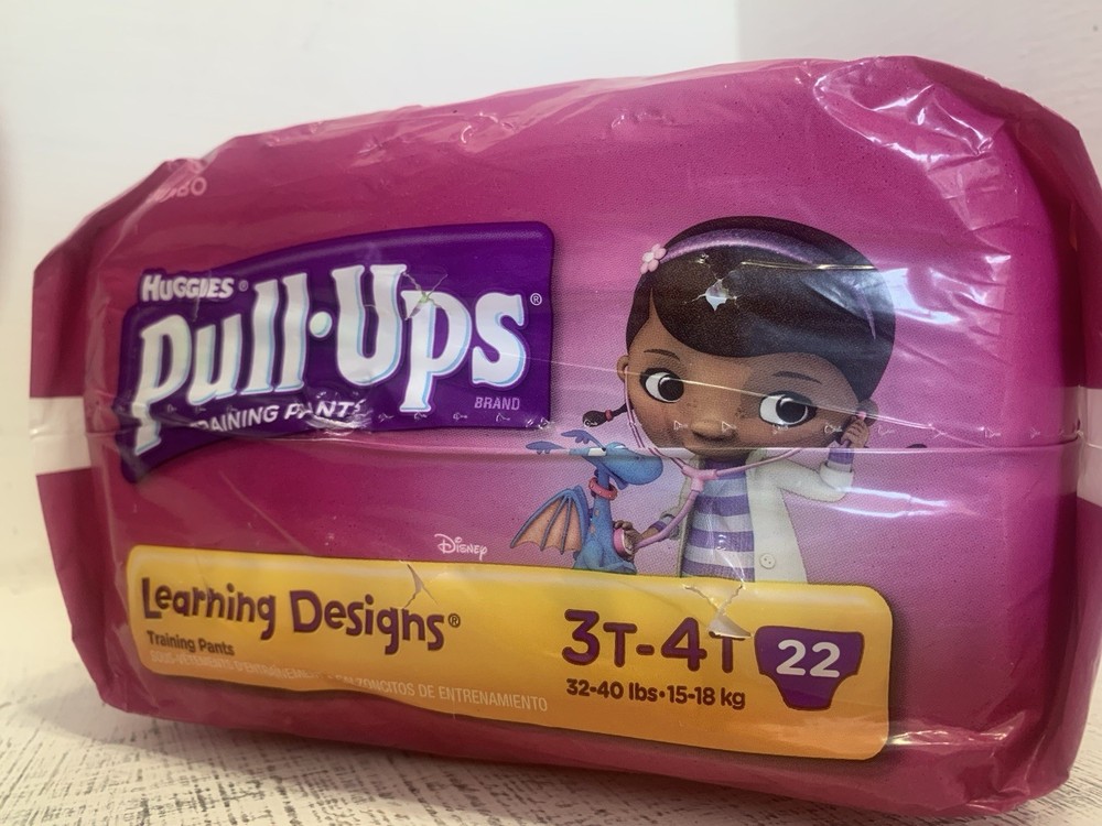 3-4T Vintage Huggies Pull-ups Doc McStuffins