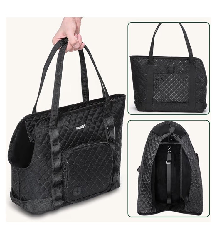 Pecute Pet Hand Bag, Black