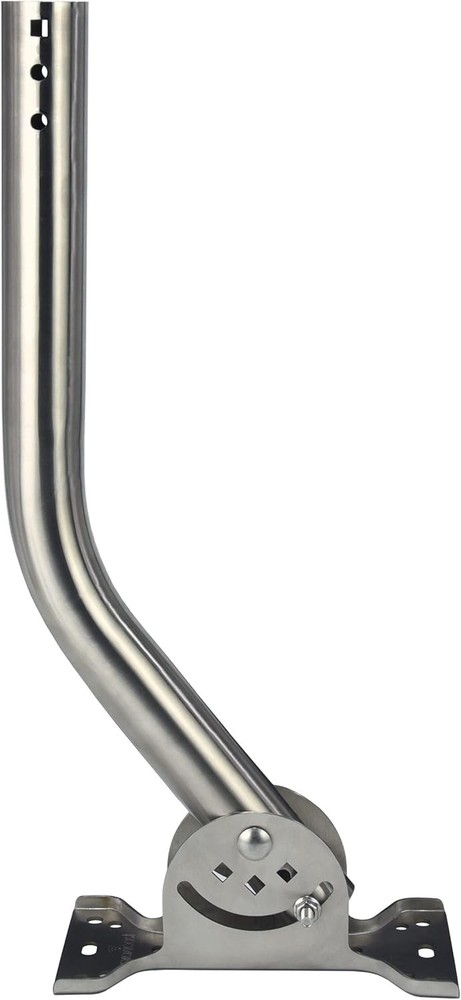 Universal Outdoor Antenna Mount with Solid Stainless Steel Construction & J-Pipe