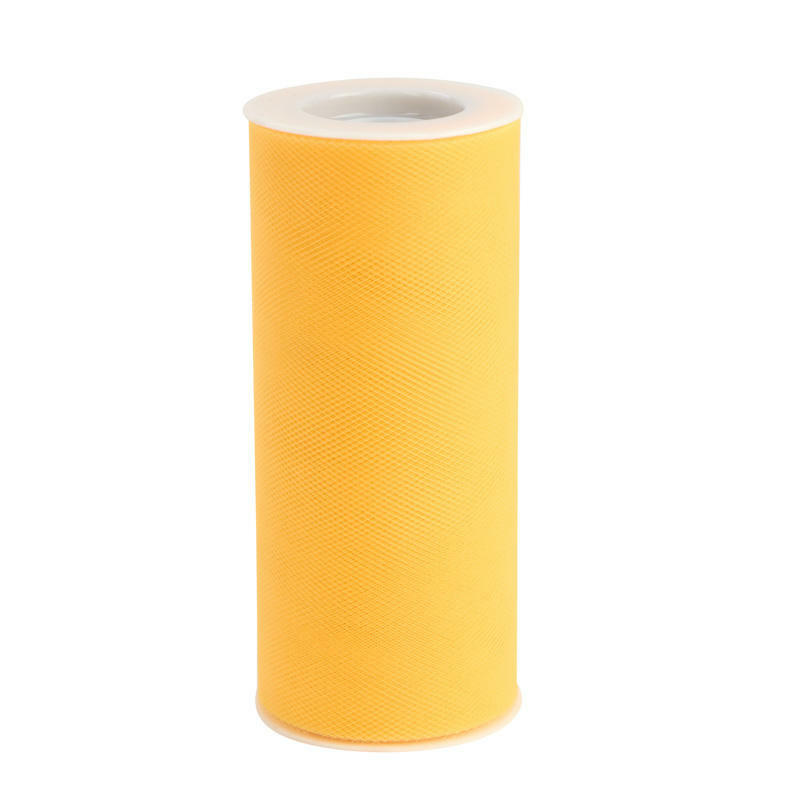 Factory Direct Craft Grapefruit Tulle Netting | 3 Pieces