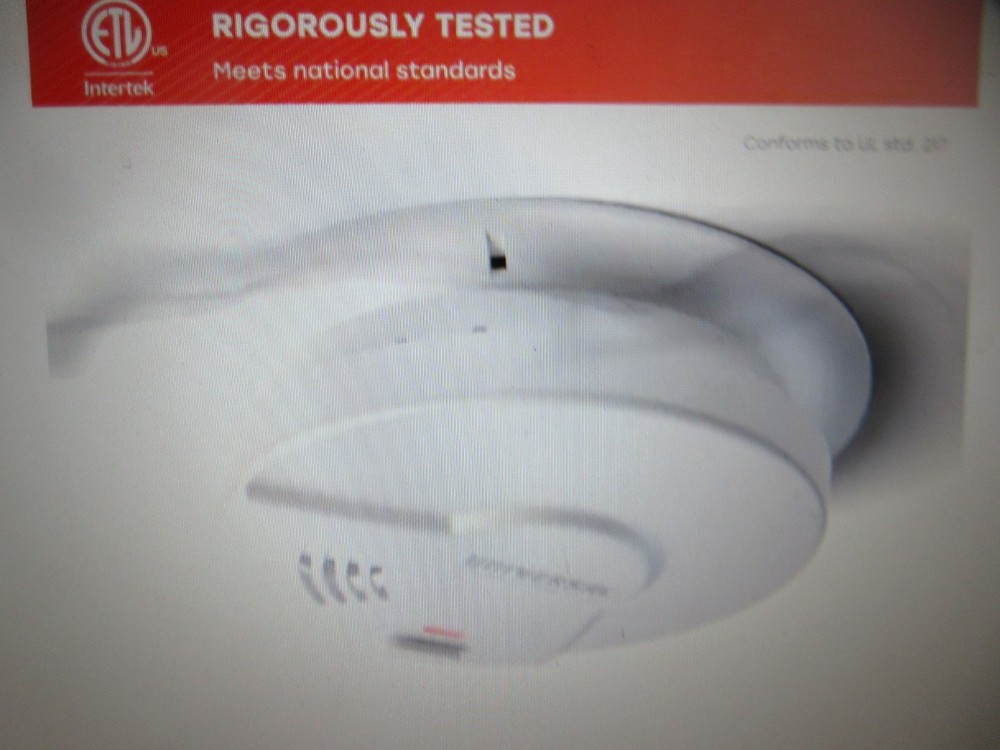 Universal Hardwired 10-Year Battery Backup Smoke Detector with Ionization Sensor
