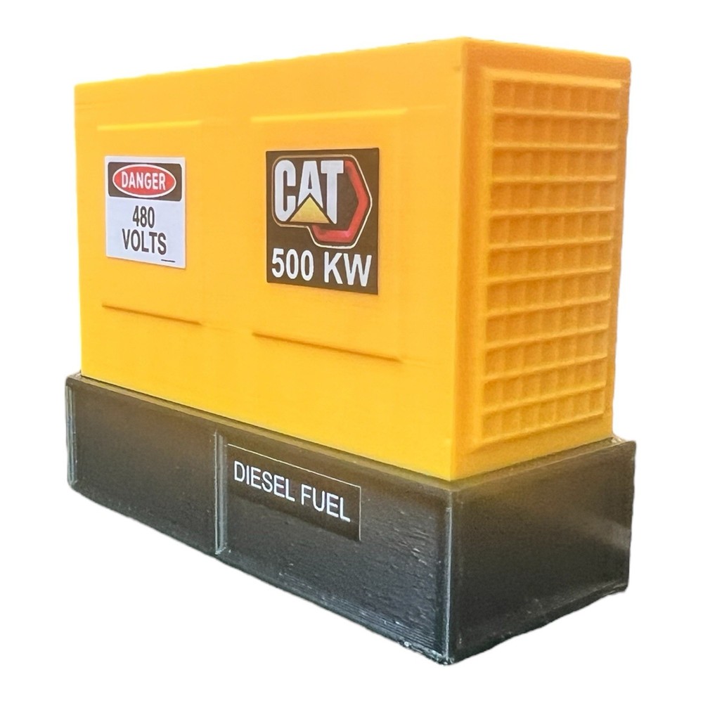 500KW Generator Set Scale Model 1/50