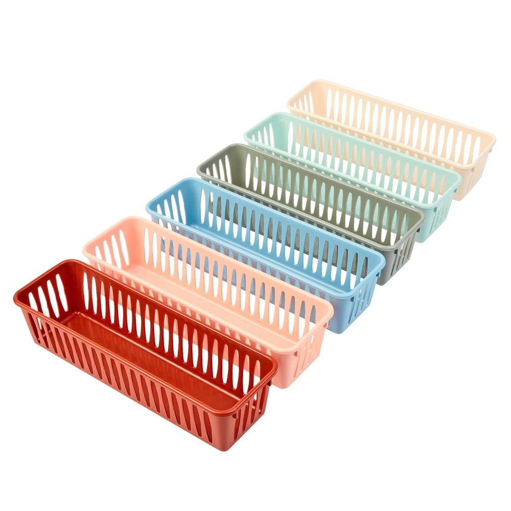 Pencil Baskets - Set of 6 - Boho