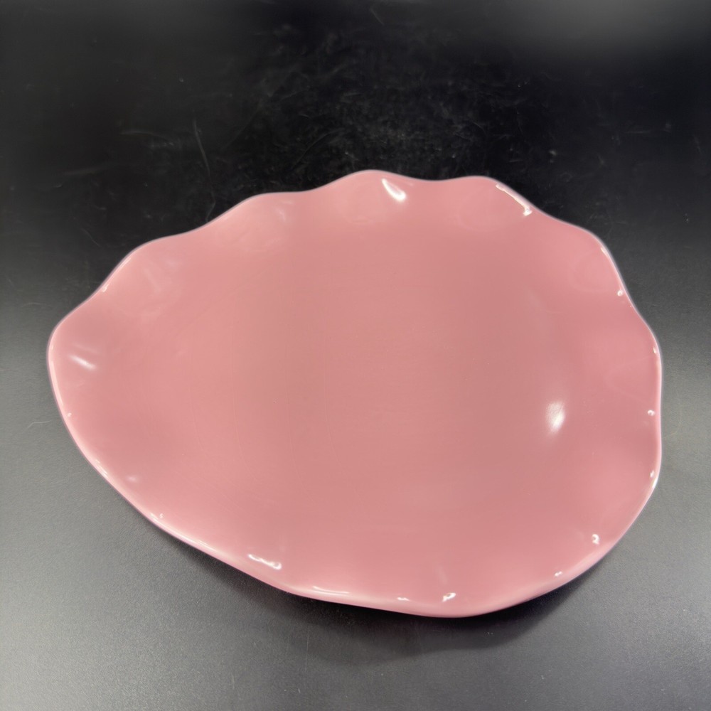 Pottery Barn Easter Egg Shape Dish Plate Set 4 All Different Multicolor Ceramic