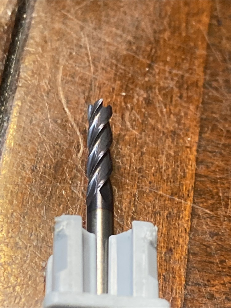 Solid Carbide Square End Mill .125 Dia 4FLT ALTiN (D24)