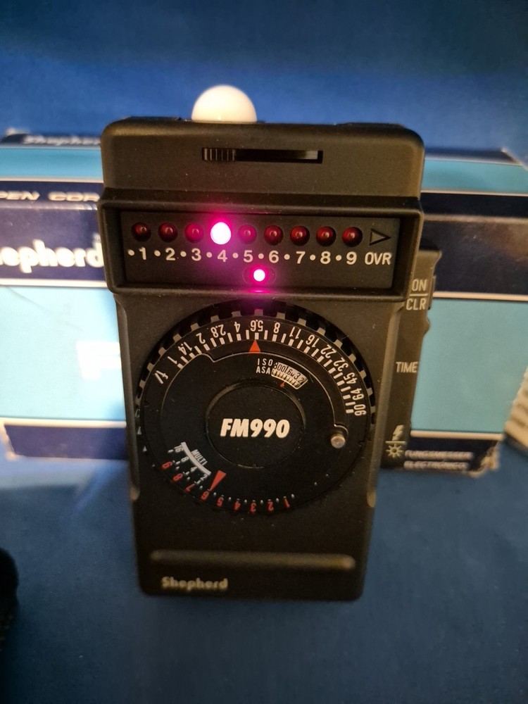 Shepherd FM990 Flash Meter With Case (250912-7)