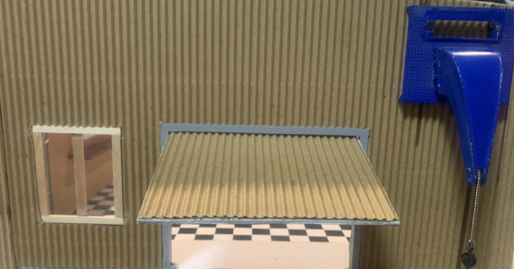 Built from Scratch “Handmade” 1/24 Scale Diorama Art Piece – “Needs More Work”