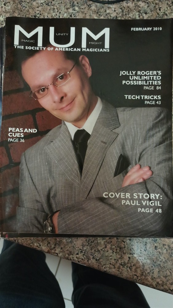 Paul Vigil MUM Magazine Issue 2018