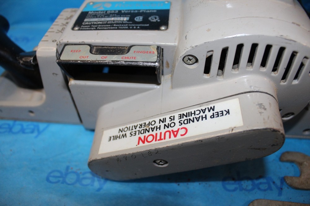 Rockwell Model 653 Versa Plane Plainer